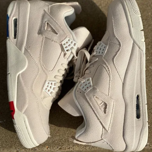 PB Batch  Air Jordan 4 WMNS “Canvas” review 