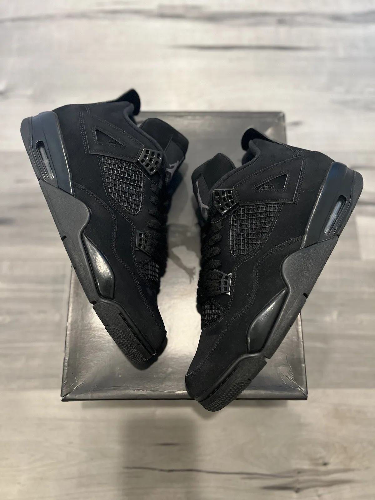 PB Batch  Air Jordan 4 Retro Black Cat review Aaden 02