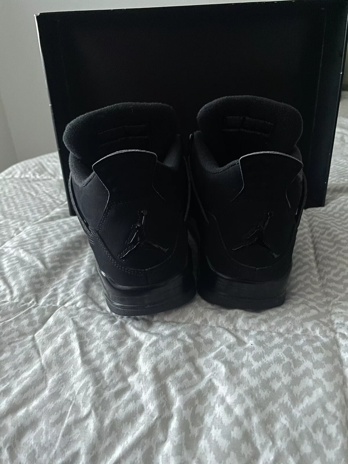 PB Batch  Air Jordan 4 Retro Black Cat review Shey L 01