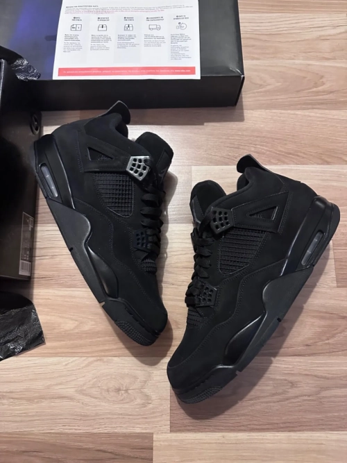 PB Batch  Air Jordan 4 Retro Black Cat review 