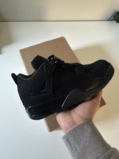 PB Batch  Air Jordan 4 Retro Black Cat review 