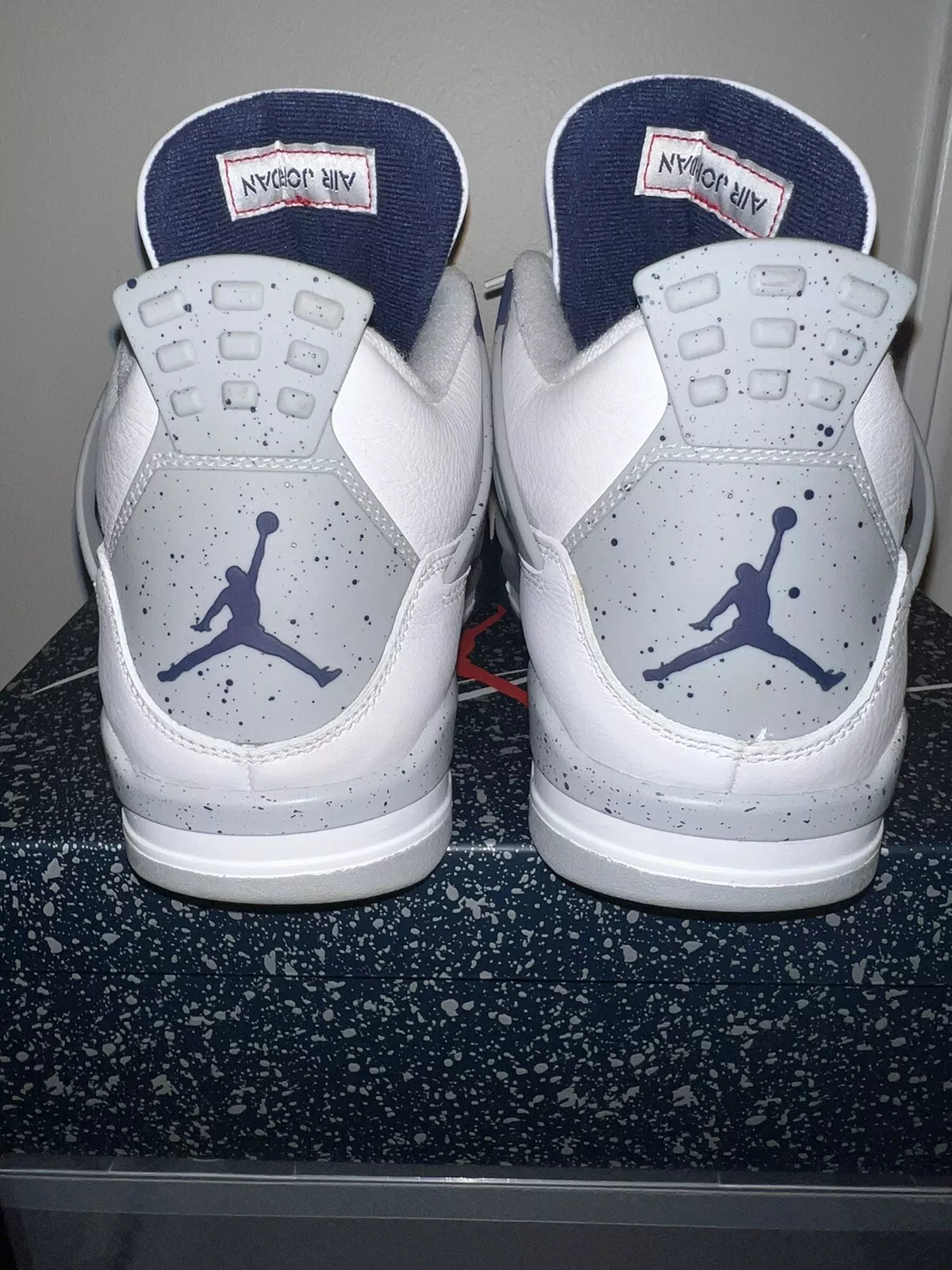 PB Batch  Air Jordan 4 Retro Midnight Navy review 1