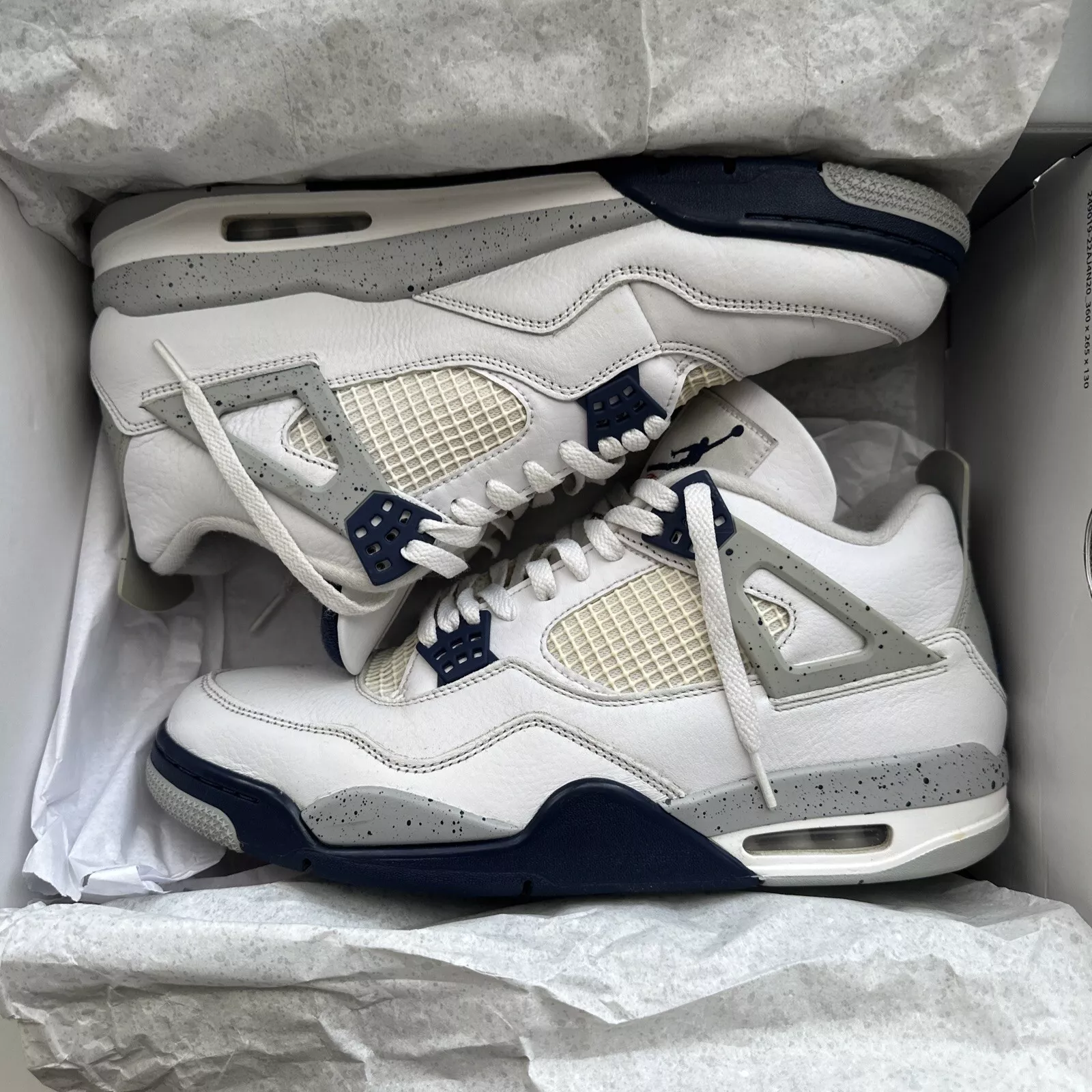 PB Batch  Air Jordan 4 Retro Midnight Navy review 0