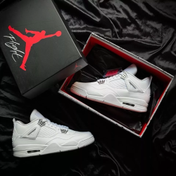 PB Batch  Air Jordan 4 Retro Pure Money review Zeke 01