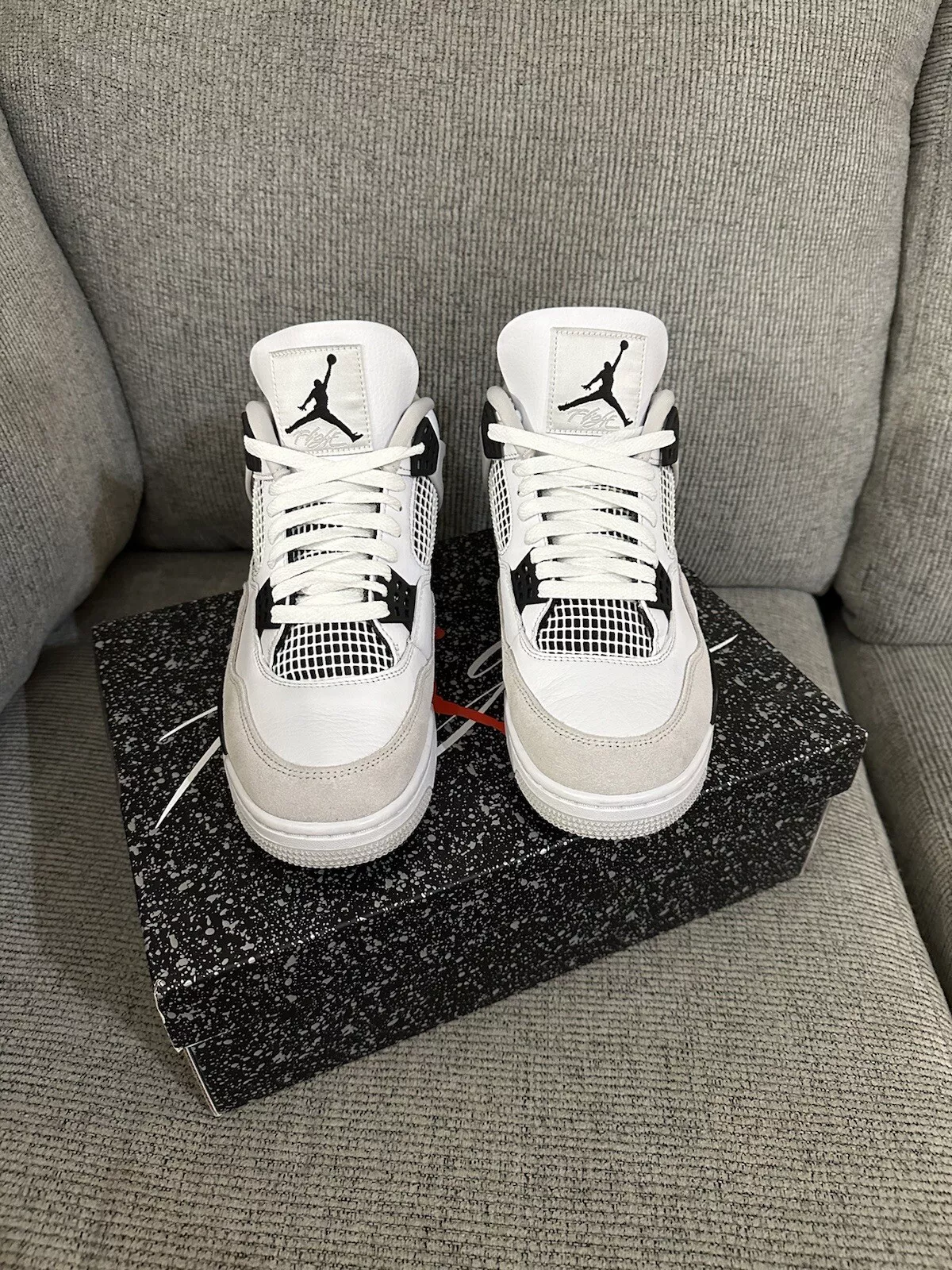 PB Batch  Air Jordan 4 Retro Military Black review 0