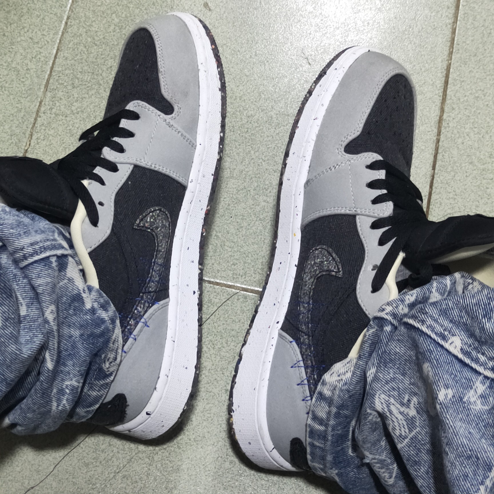 XH Air Jordan 1 Low SE Crater review Avery