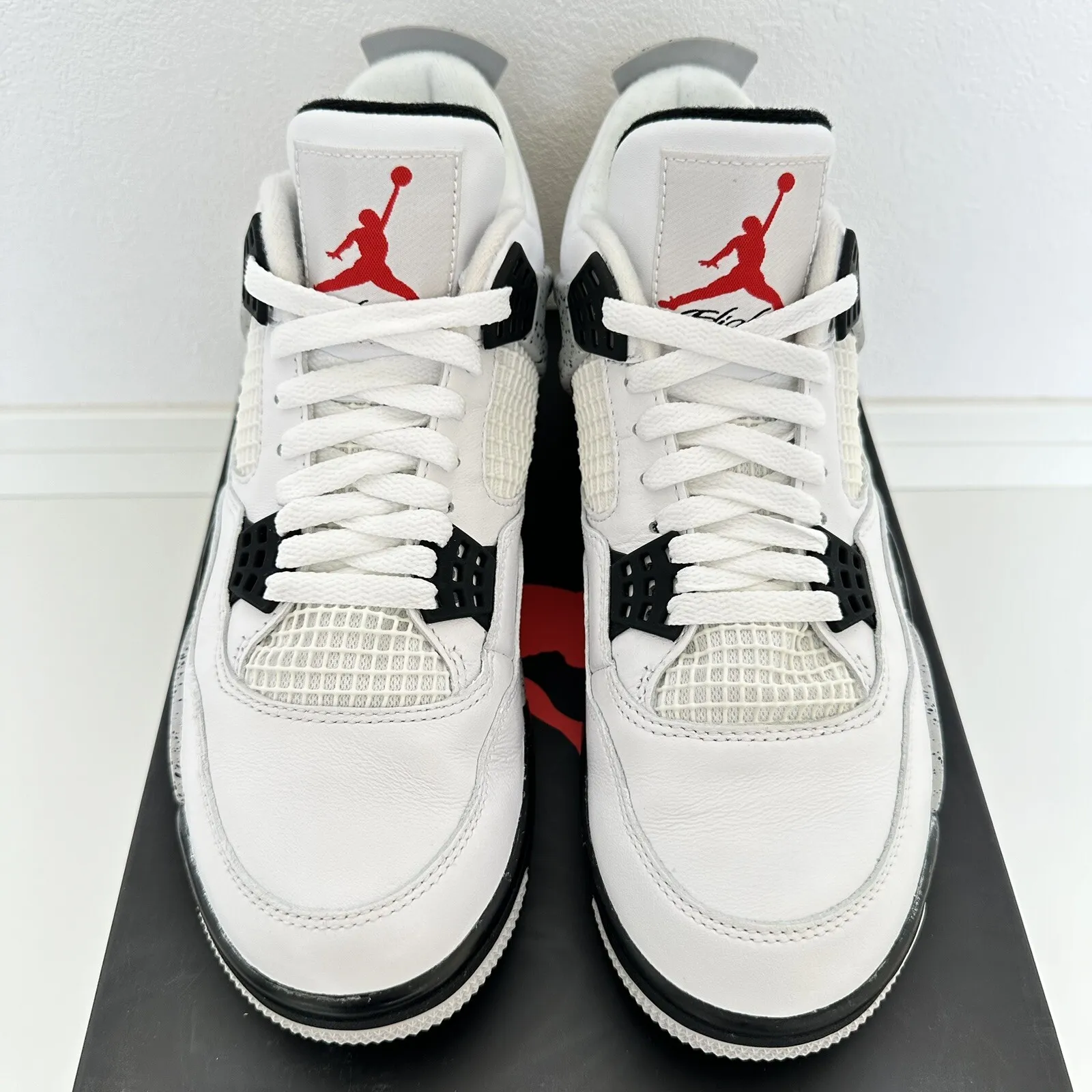 PB Batch  Air Jordan 4 Retro White Cement review Harrison 01