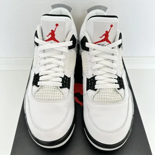 PB Batch  Air Jordan 4 Retro White Cement review 