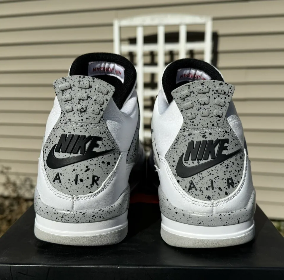 PB Batch  Air Jordan 4 Retro White Cement review lisa biller 01