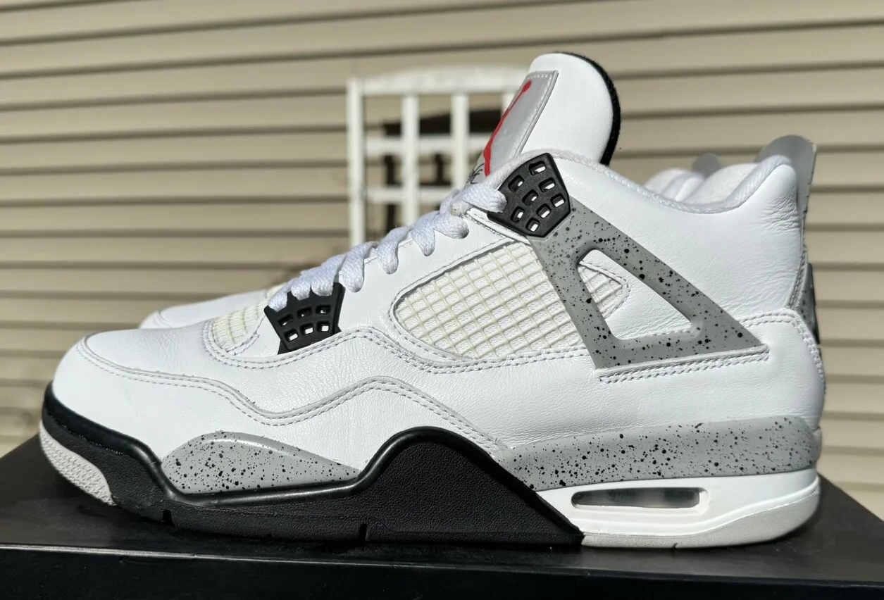 PB Batch  Air Jordan 4 Retro White Cement review lisa biller 02