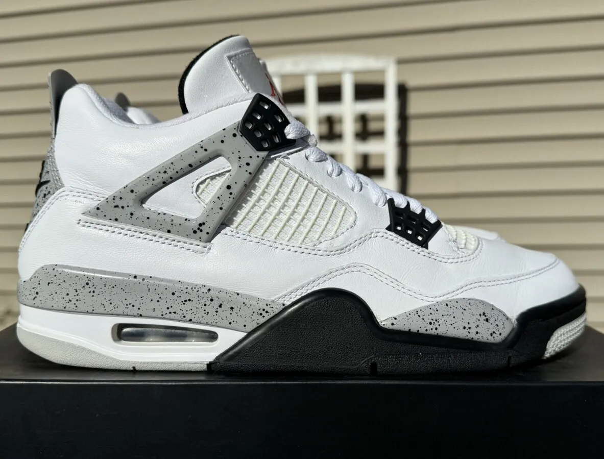 PB Batch  Air Jordan 4 Retro White Cement review lisa biller 03