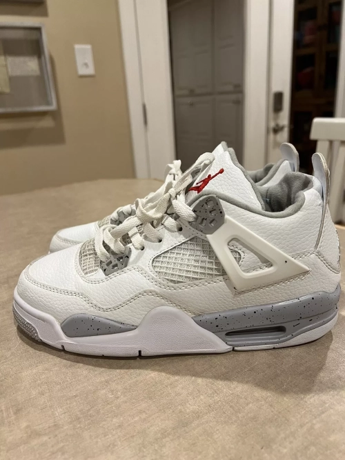 PB Batch  Air Jordan 4 Retro Tech White review 