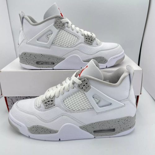 PB Batch  Air Jordan 4 Retro Tech White review 