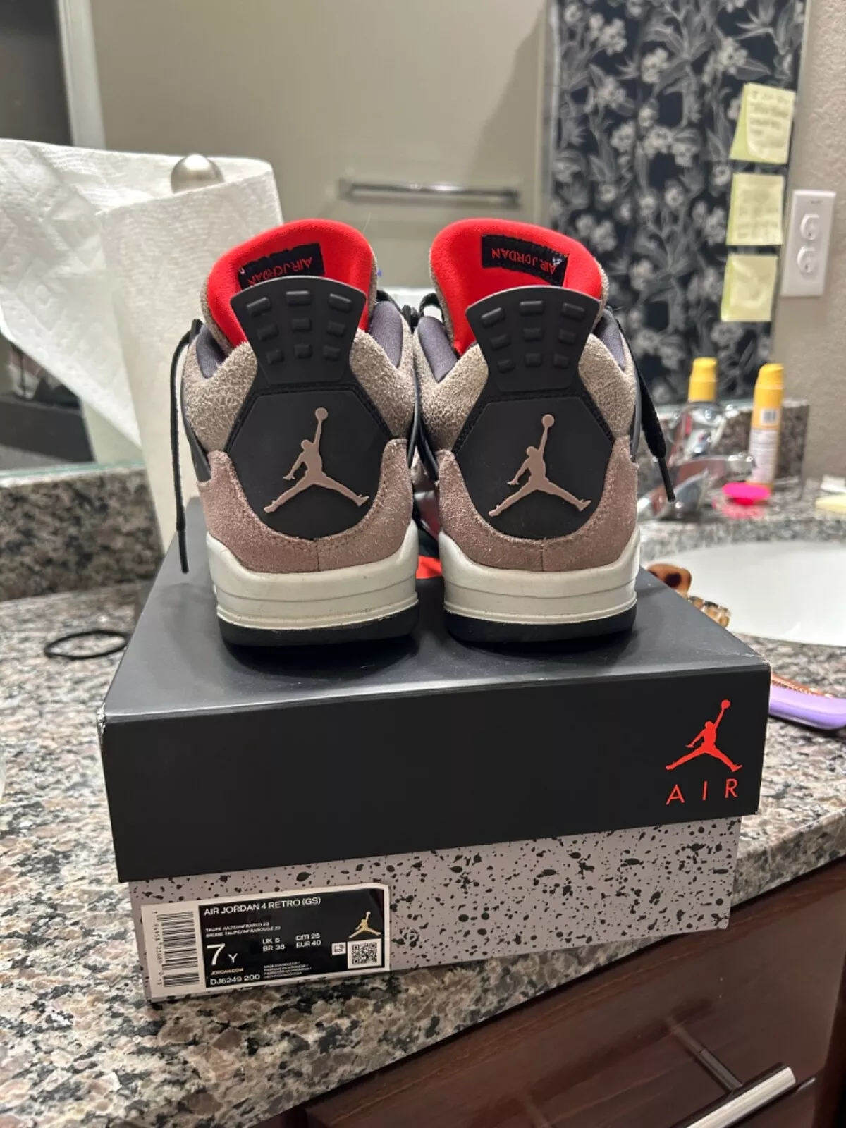 PB Batch  Air Jordan 4 Retro Taupe Haze review Josh Howard 02