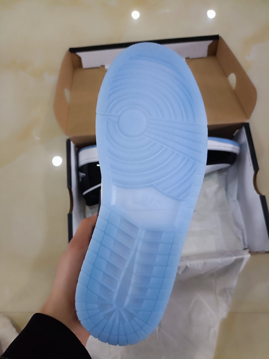 XH Air Jordan 1 Low “Concord” review Joseph 03