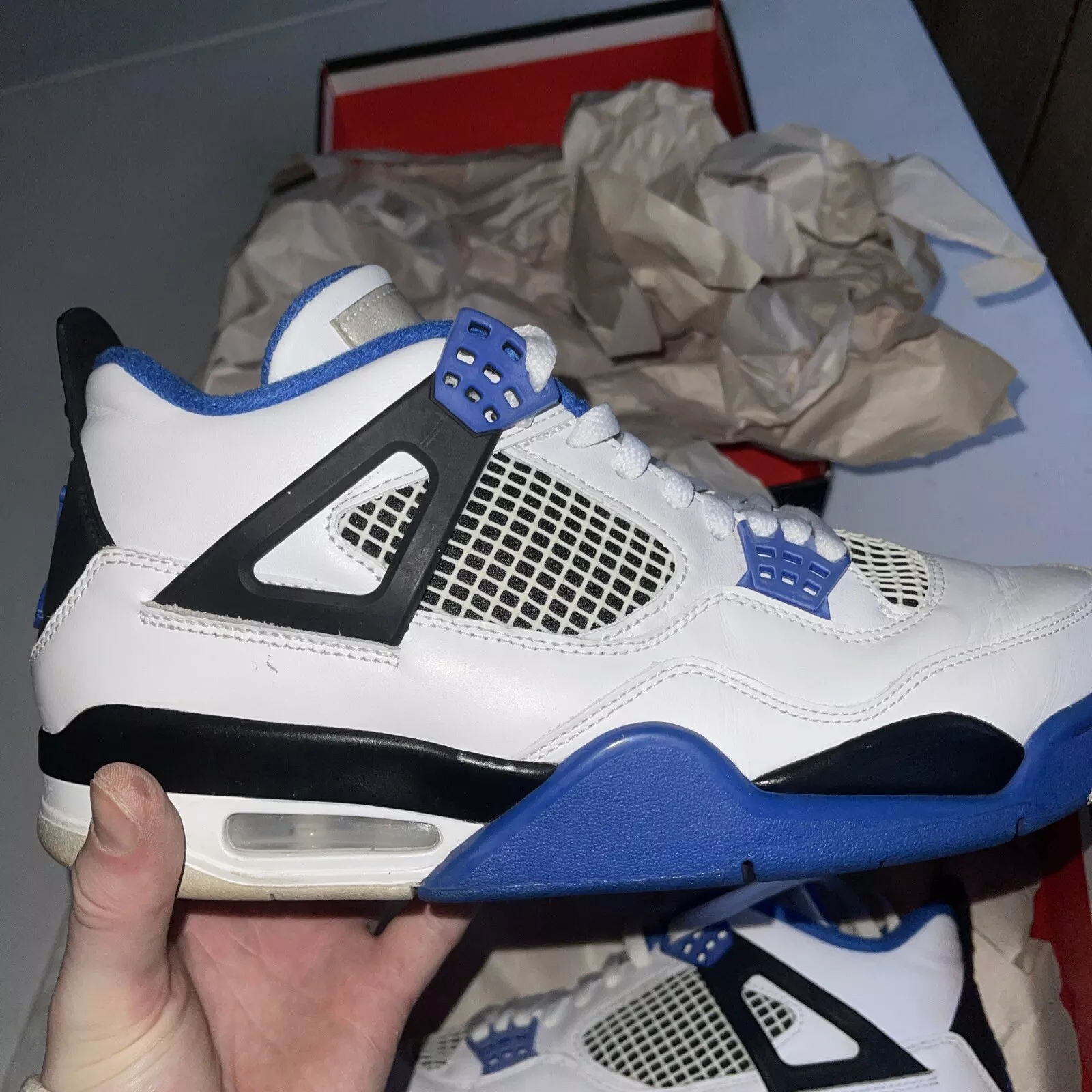 PB Batch  Air Jordan 4 Retro Motorsports review 0