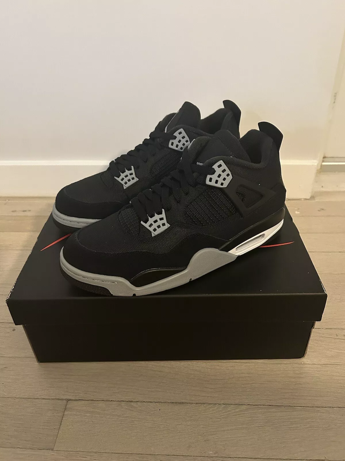 PB Batch  Air Jordan 4 Retro Black Canvas review Luke Burschon 01