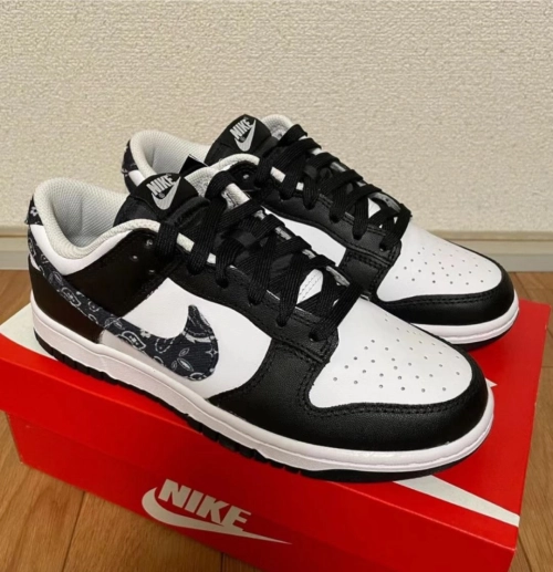 GB Nike Dunk Low Black Paisley review 