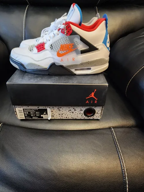 PB Batch  Air Jordan 4 Retro“What The” review 