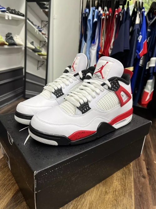 PB Batch  Air Jordan 4 “Red Cement” review 