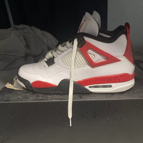 PB Batch  Air Jordan 4 “Red Cement” review 