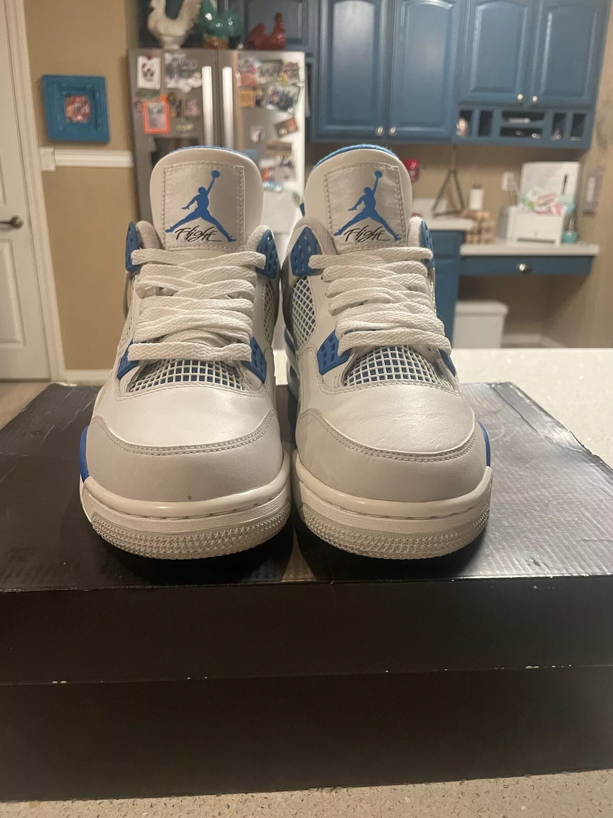 PB Batch  Air Jordan 4 Retro Military Blue review Dylan blackmon 03