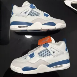 PB Batch  Air Jordan 4 Retro Military Blue review Shon Parker 01