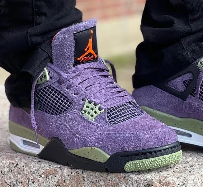 PB Batch  Air Jordan 4 Retro Canyon Purple review Jackson 01