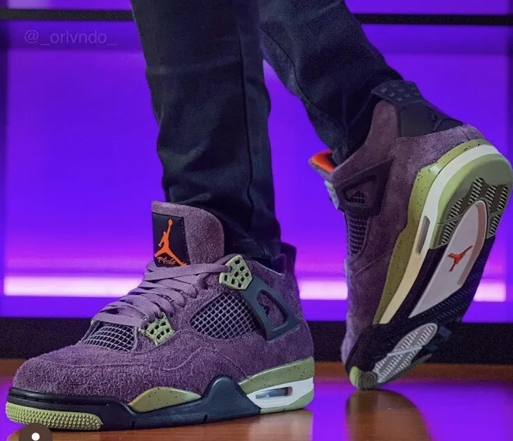 PB Batch  Air Jordan 4 Retro Canyon Purple review Jackson 02