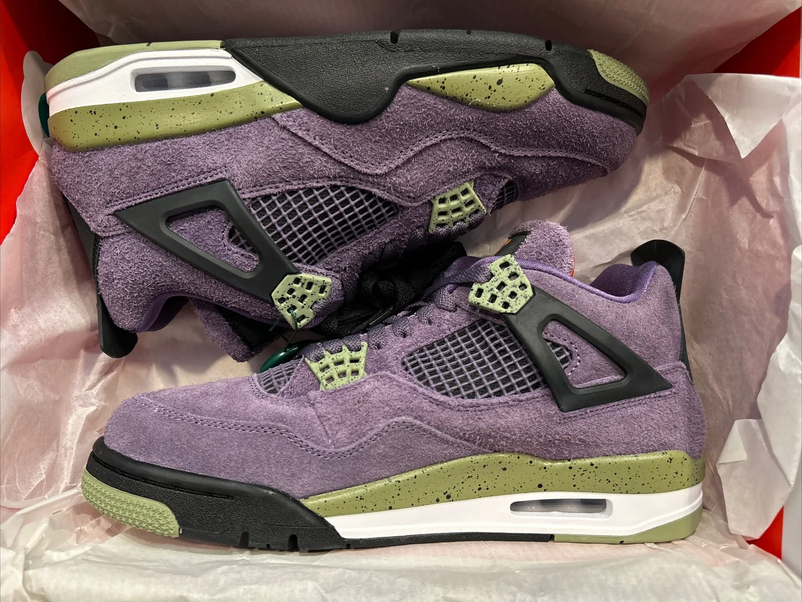 PB Batch  Air Jordan 4 Retro Canyon Purple review Jackson 03