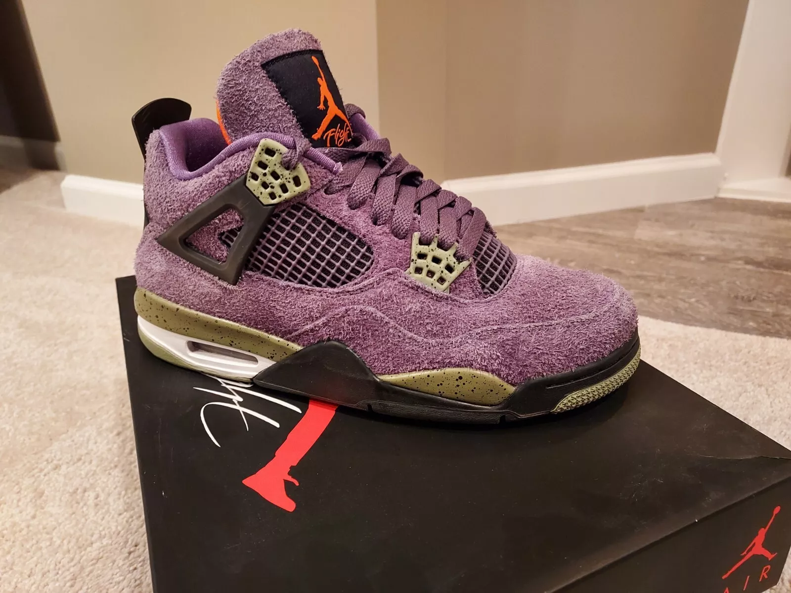 PB Batch  Air Jordan 4 Retro Canyon Purple review Olga P 01