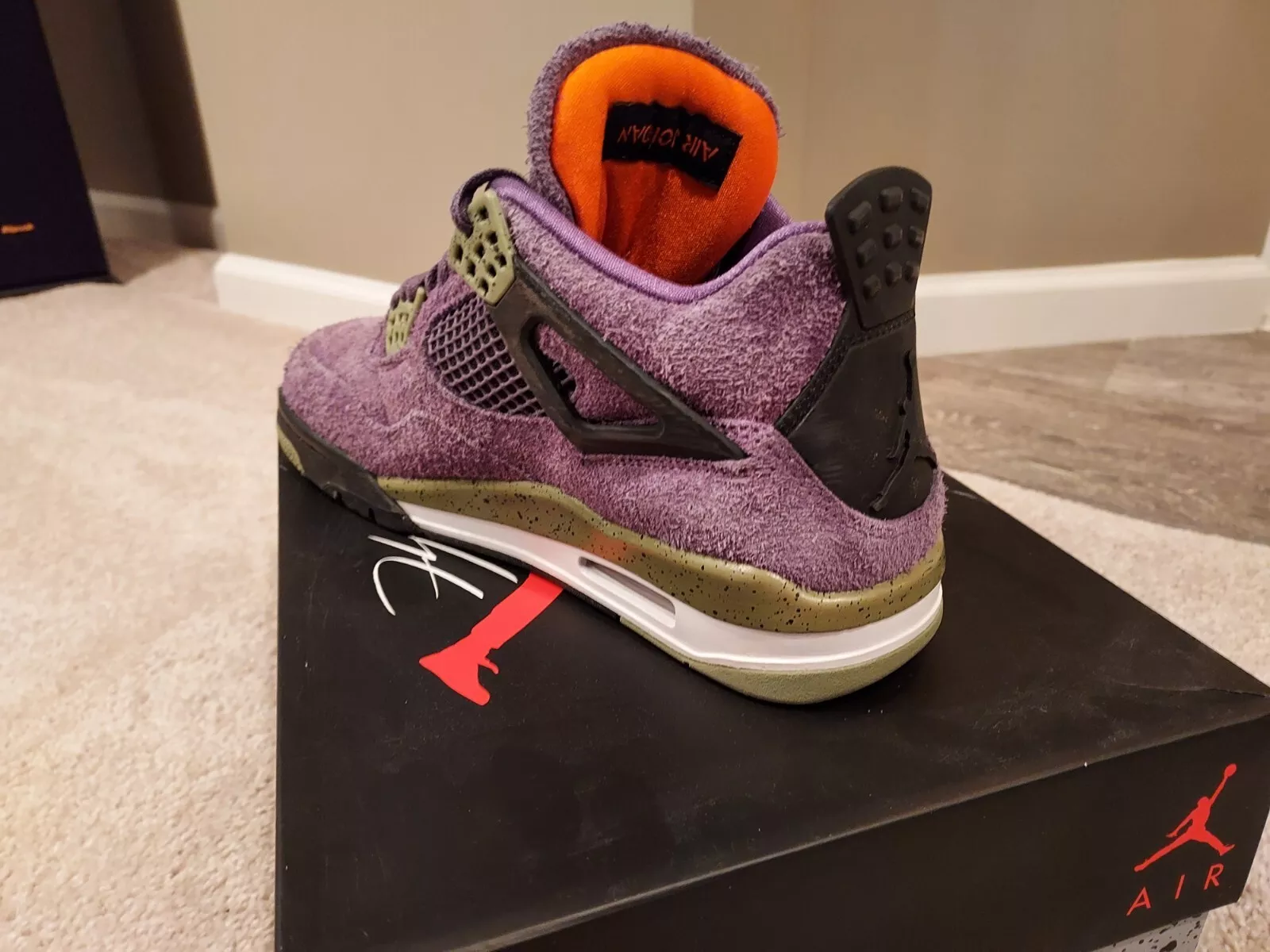 PB Batch  Air Jordan 4 Retro Canyon Purple review Olga P 02