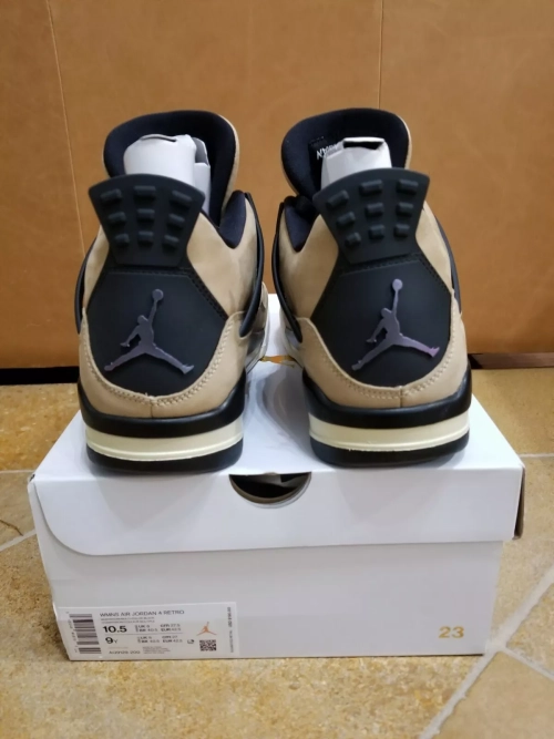 PB Batch  Air Jordan 4 Retro Pearl Milk Tea review 