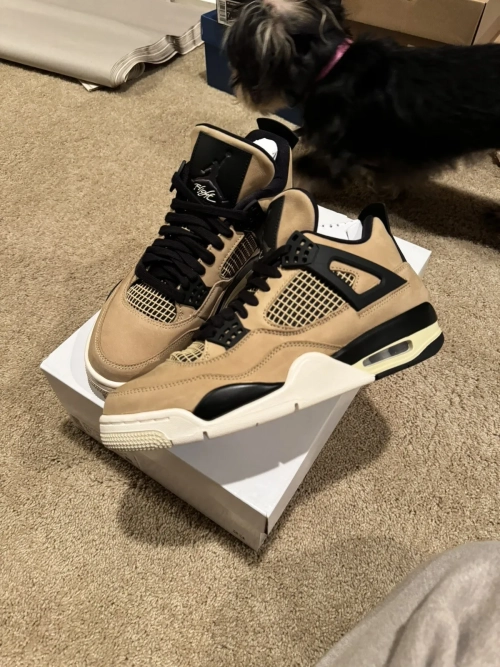 PB Batch  Air Jordan 4 Retro Pearl Milk Tea review 