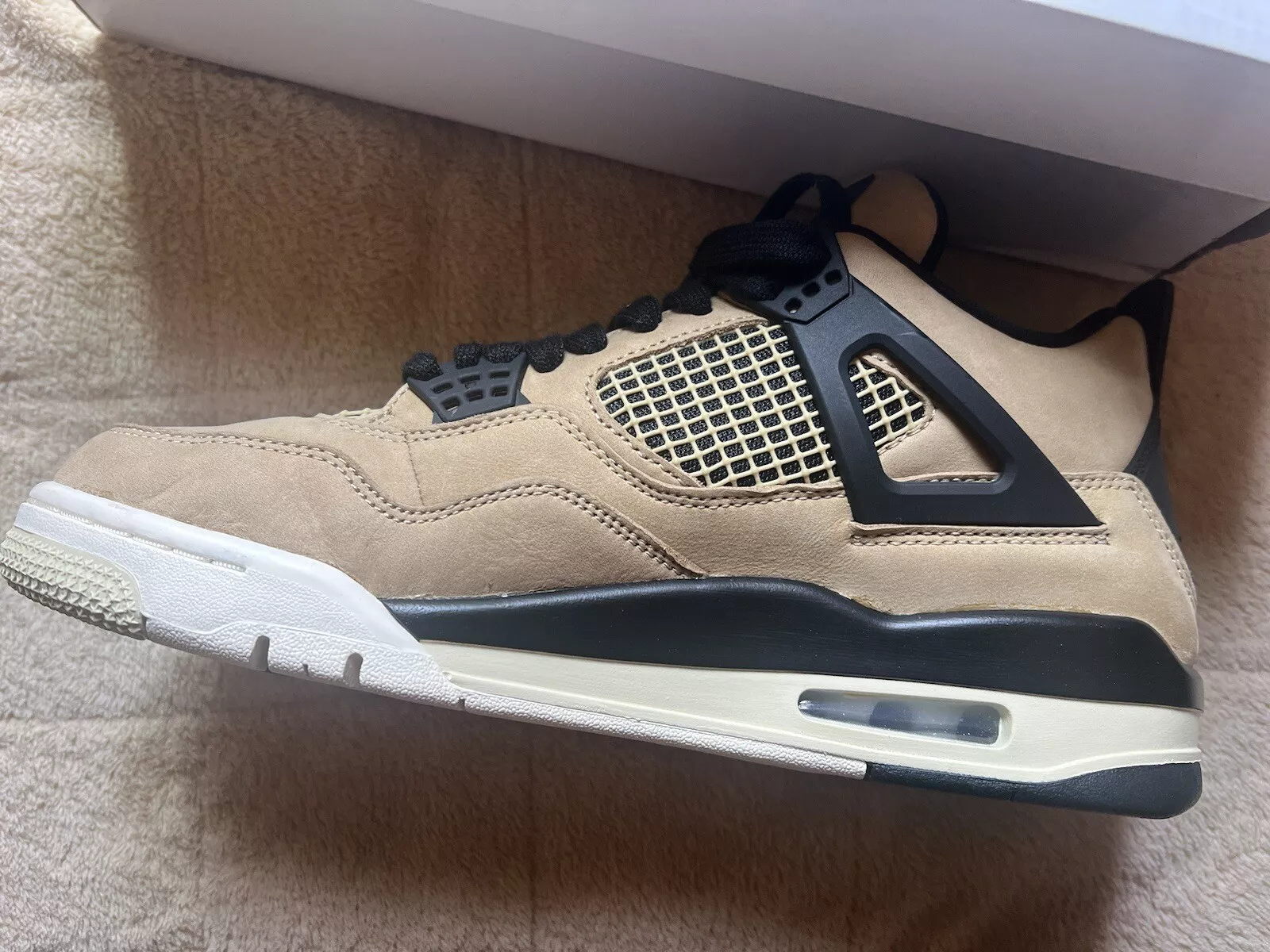 PB Batch  Air Jordan 4 Retro Pearl Milk Tea review Jepa1216 01