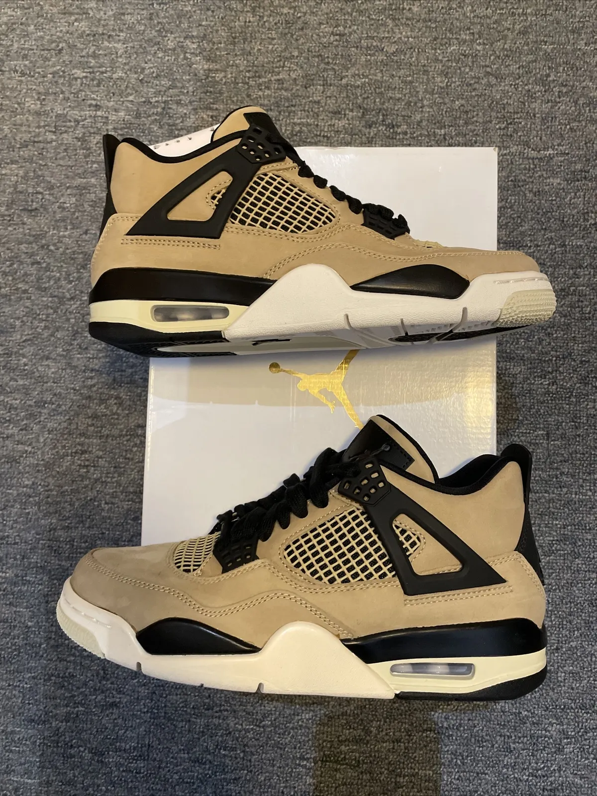PB Batch  Air Jordan 4 Retro Pearl Milk Tea review Marshall D 01