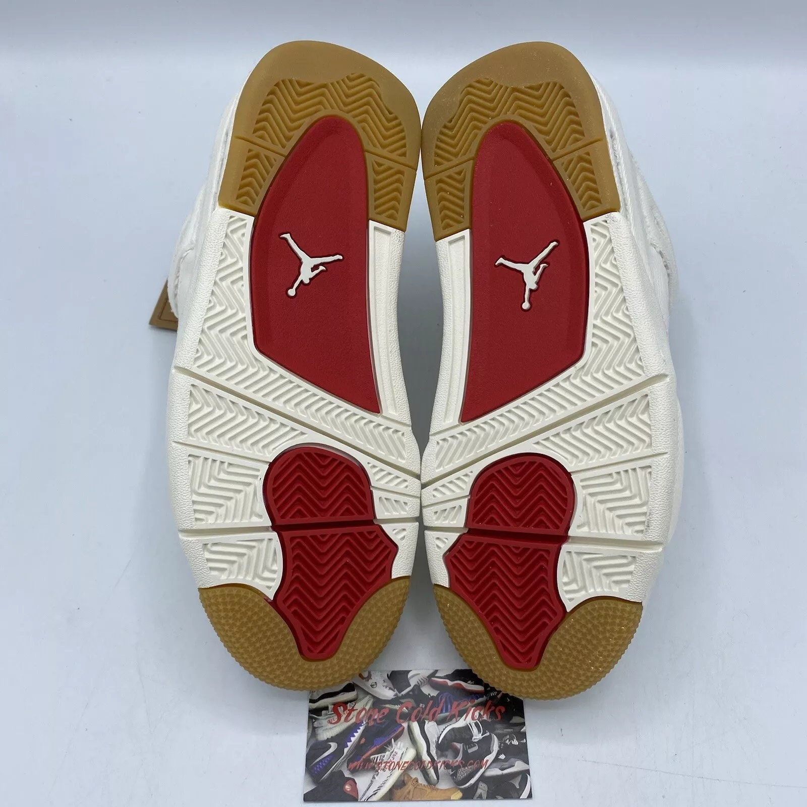 PB Batch  Levis x Air Jordan 4 Levi's White review JLBP 01