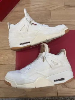 PB Batch  Levis x Air Jordan 4 Levi's White review Ryan Dettmer 02