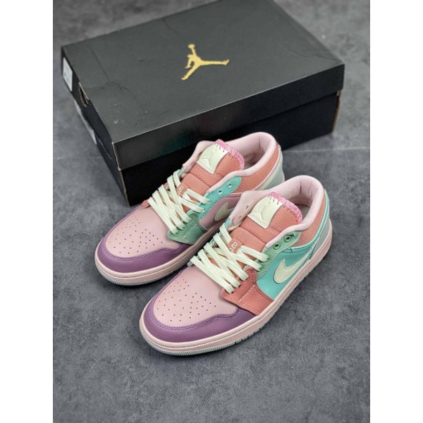 XH Air Jordan 1 Low SE Champagne review Olivia