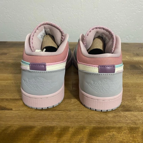 XH Air Jordan 1 Low SE Champagne review 