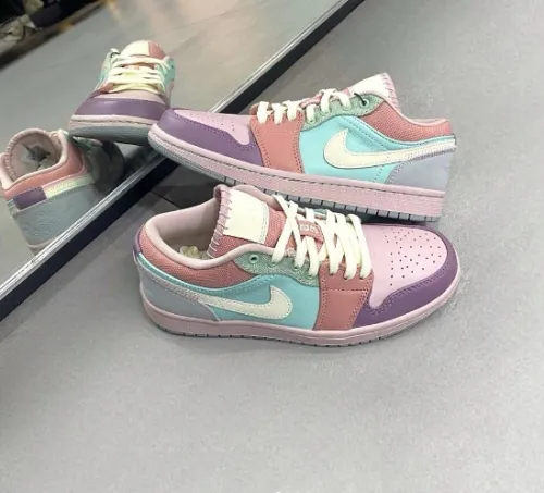 XH Air Jordan 1 Low SE Champagne review 
