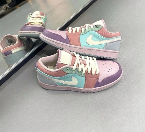 XH Air Jordan 1 Low SE Champagne review 