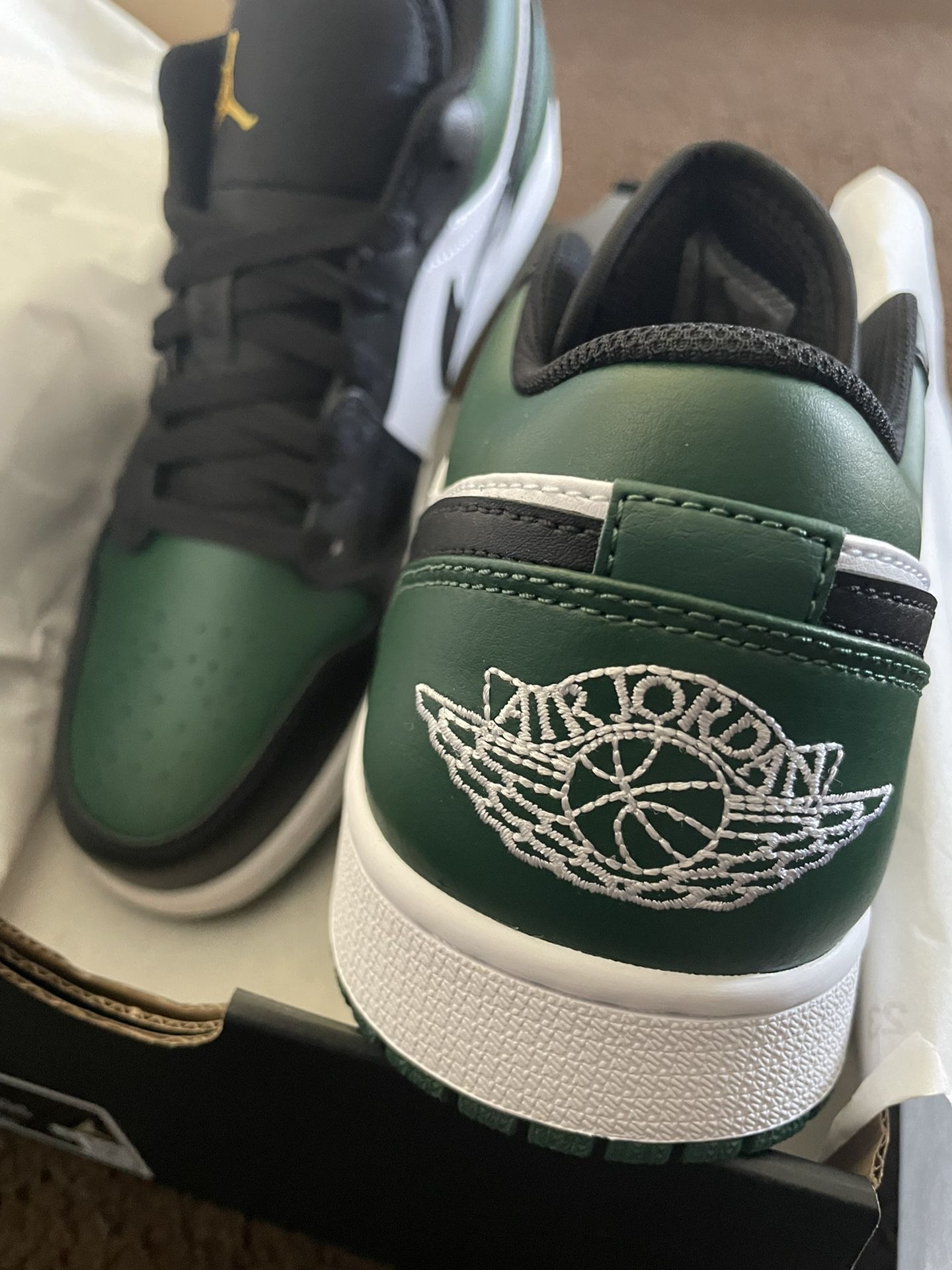 XH Air Jordan 1 Low Green Toe review Mason 01