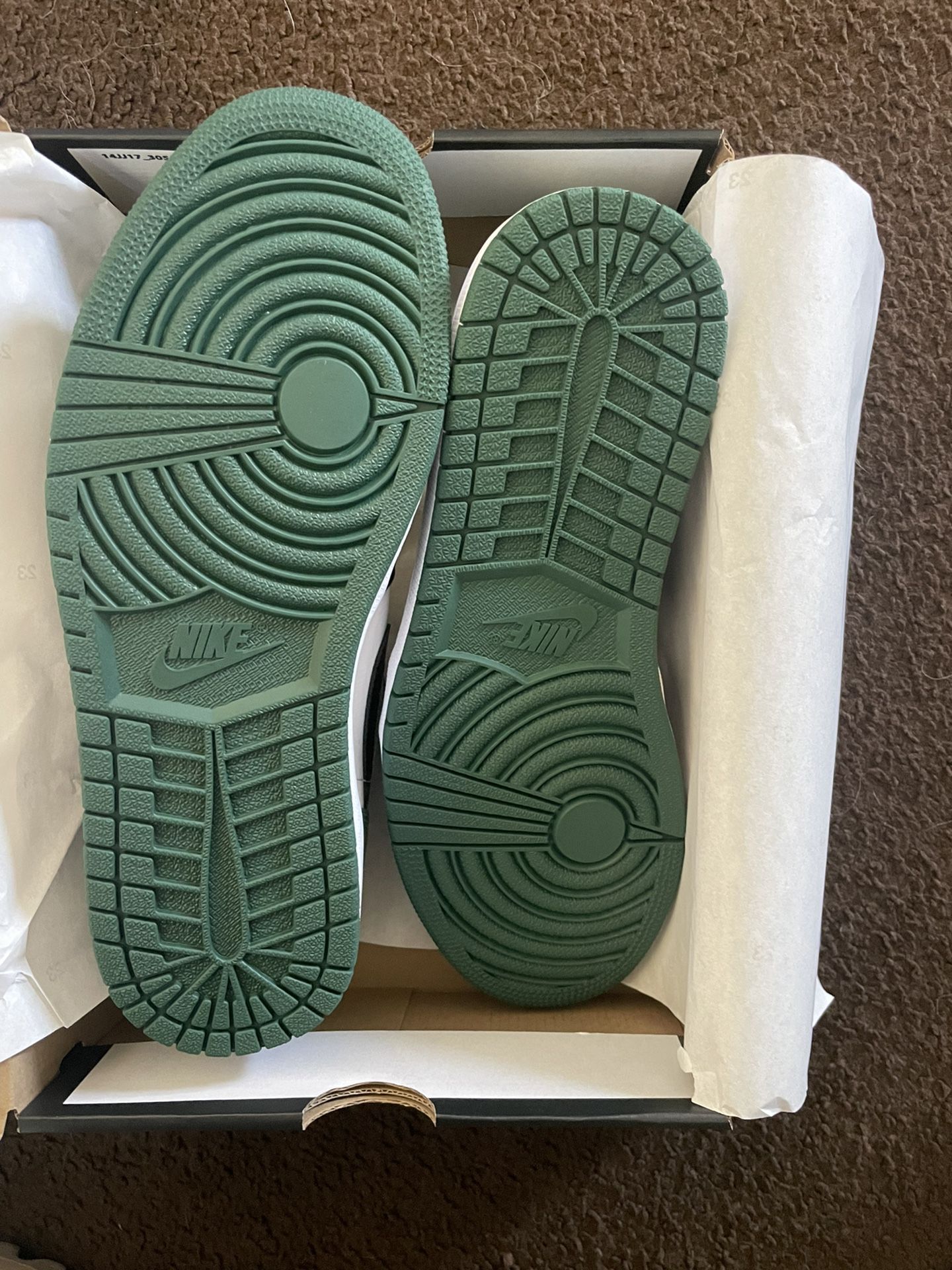 XH Air Jordan 1 Low Green Toe review Mason 02