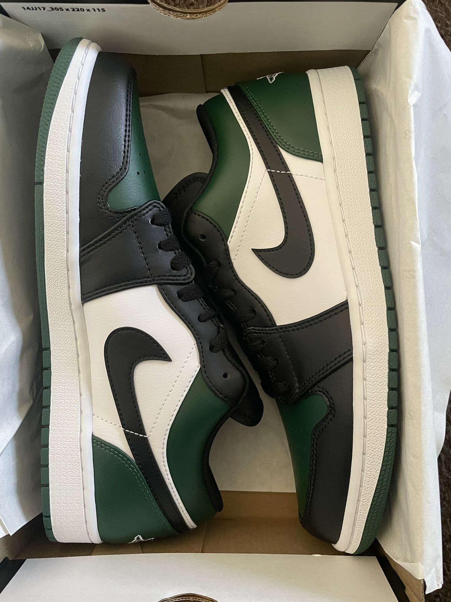 XH Air Jordan 1 Low Green Toe review Mason 03