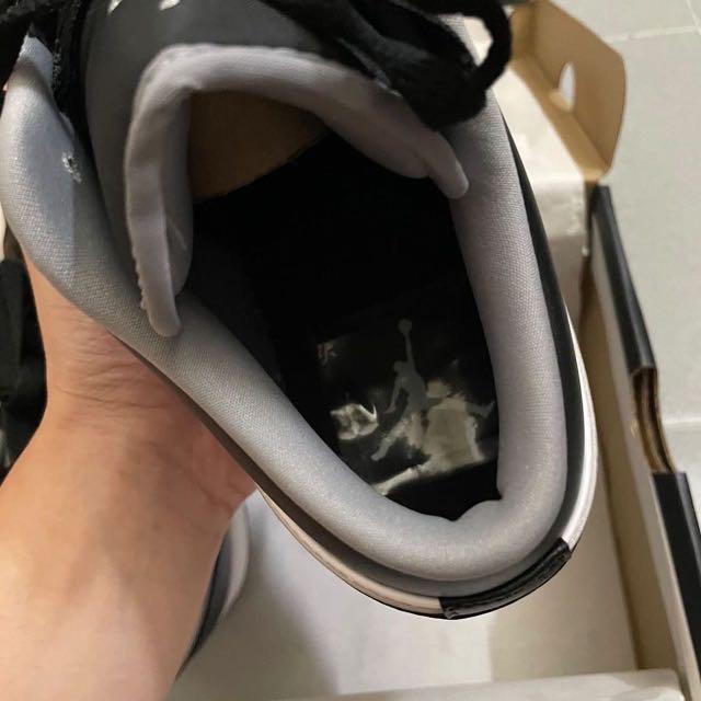 XH Air Jordan 1 Low Black Particle Grey review Jackson 01