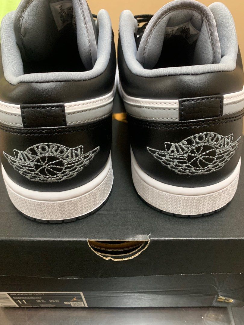 XH Air Jordan 1 Low Black Particle Grey review Amelia 03