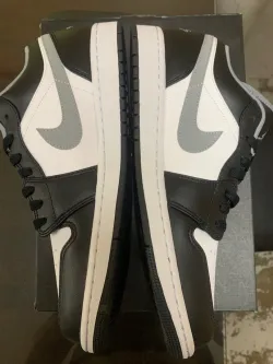 XH Air Jordan 1 Low Black Particle Grey review Amelia 04