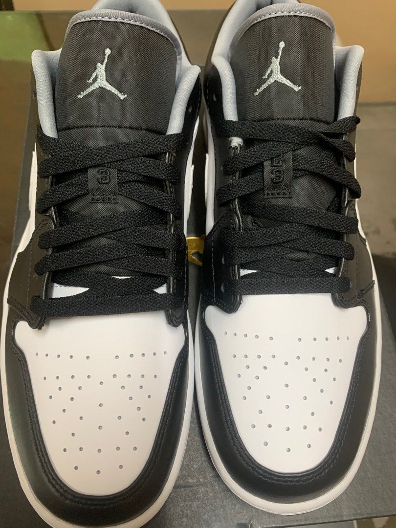 XH Air Jordan 1 Low Black Particle Grey review Amelia 05