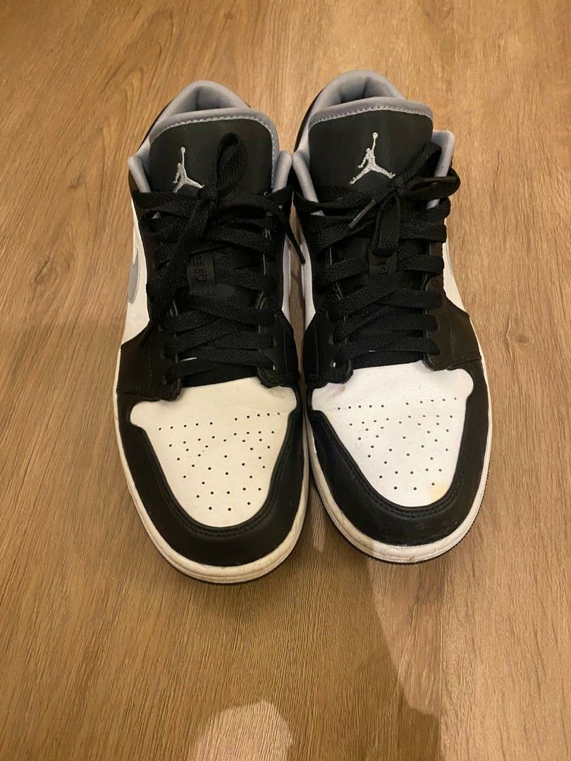 XH Air Jordan 1 Low Black Particle Grey review Benjamin 01